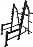 French Fitness FFB Black Olympic Squat Rack Image