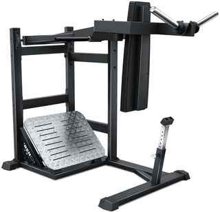 French Fitness FFB Black Pendulum Squat Leg Press Machine Image