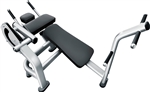 French Fitness FFS Silver Ab Crunch Bench Image