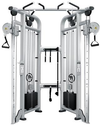 French Fitness FFS Silver Dual Adjustable Pulley Image