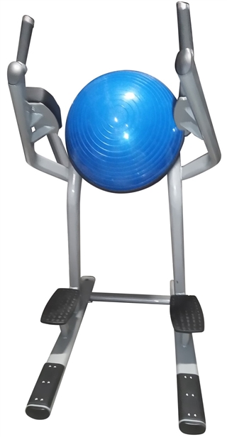 French Fitness FFS Silver Half Ball Captain's Chair Leg Raise VKR Image