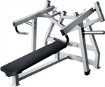French Fitness FFS Silver Leverage Horizontal Bench Press Image