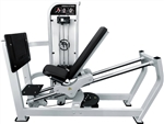 French Fitness FFS Silver Seated Leg Press Sled / Calf Raise Image