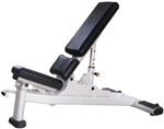 French Fitness FFS Silver MAB Multi Adjustable Bench Image