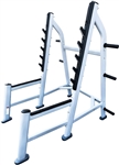 French Fitness FFS Silver Olympic Squat Rack Image