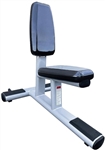 French Fitness FFS Silver Utility Bench Image