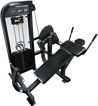 French Fitness Tahoe Selectorized Horizontal Ab Crunch Image