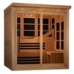 GoldenDesigns GDI-6996-02 Near Zero EMF Far Infrared Sauna | Image