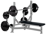 Hammer Strength Olympic Flat Benches w/Weight Storage Image