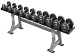 Hammer Strength Single Tier Dumbbell Rack Image