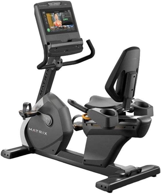 Matrix Performance Recumbent Cycle w/Touch Console Image