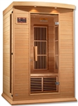 GoldenDesigns MX-K206-01 Hemlock LEMF Maxxus Far IR Sauna | Image