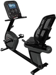 Star Trac 4 Series Recumbent Bike w/10" LCD - Black Image