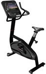 Star Trac 4 Series Upright Bike w/15" Embedded Display - Black Image