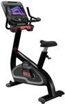 Star Trac 8 Series Upright Bike w/16" Embedded Display - Black Image