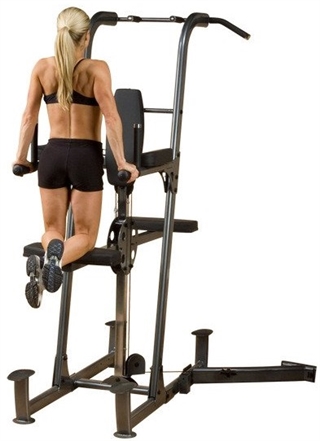 Body-Solid FCDWA FUSION Weight-Assisted Dip & Pull-Up Station Image