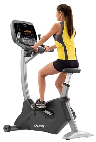 Cybex 625C Upright Bike w/E3 Console Image