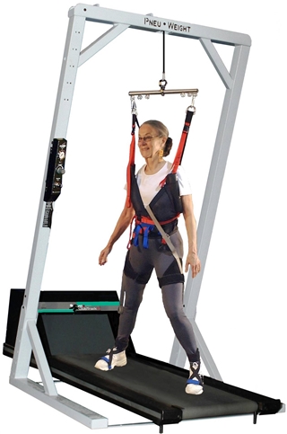 PneuWeight Single Unweighting Exercise System w/2 Vests & Compressor Image