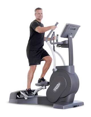 Technogym Excite Crossover 700e Elliptical w/TV Image