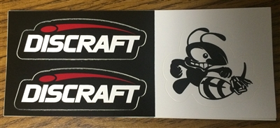 Discraft Tri Panel Buzzz Stickers