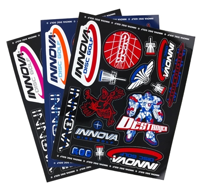 Innova Discs Sticker Sheets