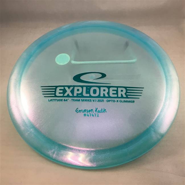 Latitude 64 Opto-X Glimmer Explorer 174.6g - 2021 Emerson Keith Tour Series Stamp