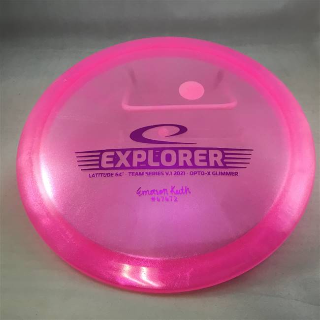 Latitude 64 Opto-X Glimmer Explorer 173.8g - 2021 Emerson Keith Tour Series Stamp