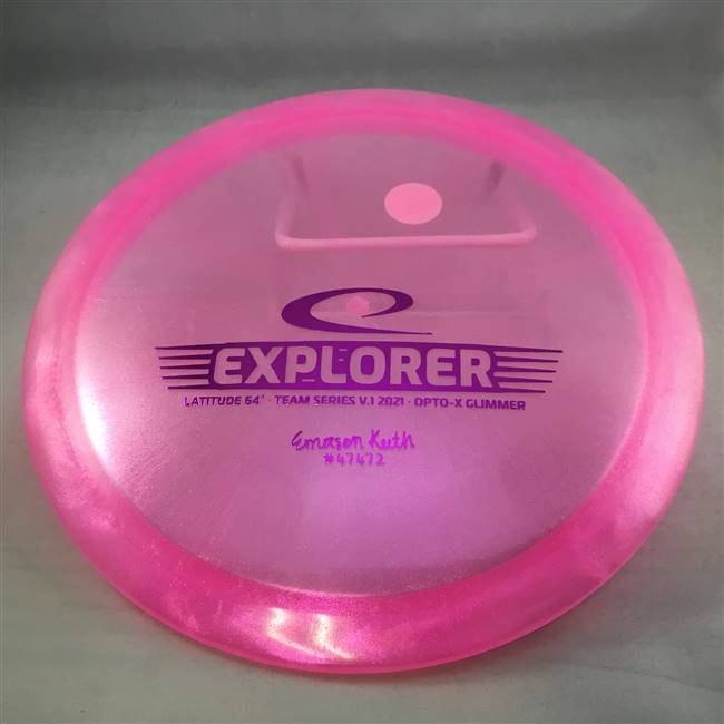 Latitude 64 Opto-X Glimmer Explorer 175.2g - 2021 Emerson Keith Tour Series Stamp