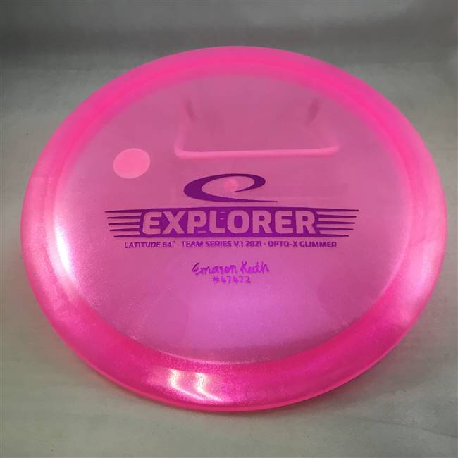 Latitude 64 Opto-X Glimmer Explorer 174.5g - 2021 Emerson Keith Tour Series Stamp