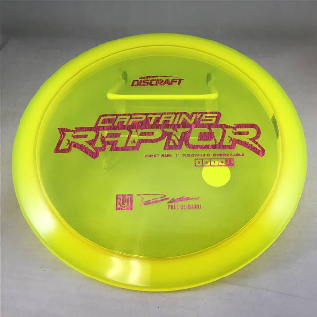 Discraft Z Captain's Raptor 173.3g - First Run Stamp