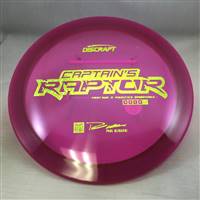 Discraft Z Captain's Raptor 174.0g - First Run Stamp