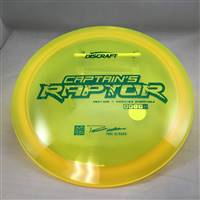 Discraft Z Captain's Raptor 174.8g - First Run Stamp