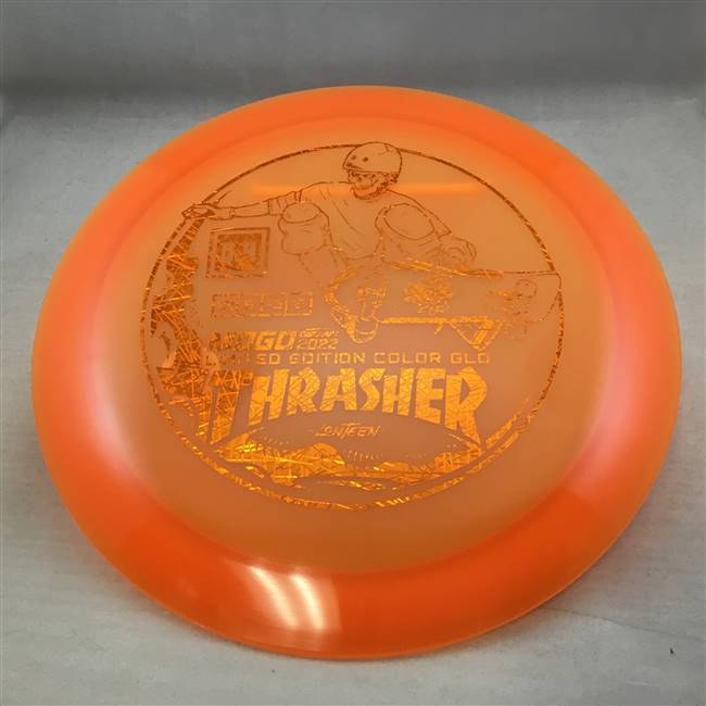 Discraft Z Glo Thrasher 174.9g - 2022 MDGO Dave Lonteen Stamp