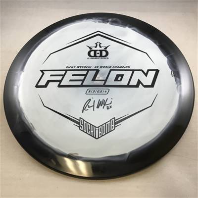 Dynamic Discs Fuzion Felon 174.2g - Ricky Wysocki 2022 Orbit Felon Teamp Stamp