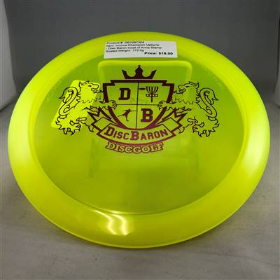 Innova Champion Valkyrie 175.0g - Disc Baron Coat of Arms Stamp