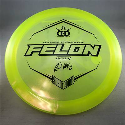 Dynamic Discs Lucid-X Glimmer Felon 176.5g - Ricky Wysocki "Sockibomb" Stamp