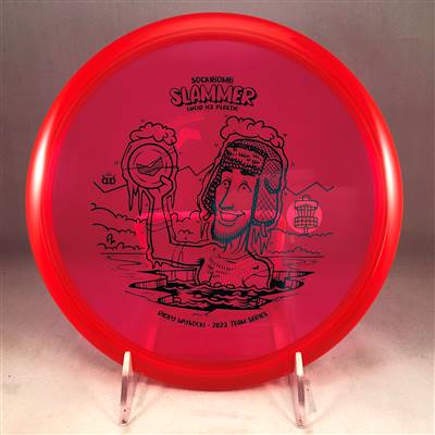 Dynamic Discs Lucid Ice Sockibomb Slammer 175.8g - Ricky Wysocki Ice Bath Stamp