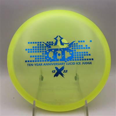 Dynamic Discs Lucid Ice Judge 174.4g - 10 Year Anniversary Stamp