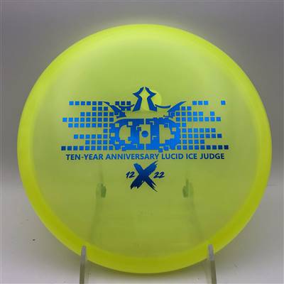 Dynamic Discs Lucid Ice Judge 175.9g - 10 Year Anniversary Stamp