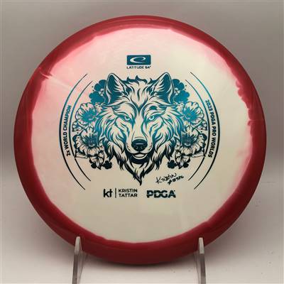 Latitude 64 Gold Orbit Pure 176.5g - Kristin Tattar 2x World Champ Stamp