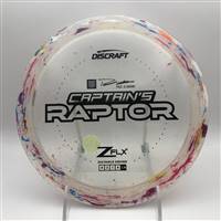 Discraft Z Flx Jawbreaker Captain's Raptor 172.1g - 2023 Paul Ulibarri's Captain's Raptor