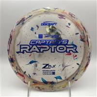 Discraft Z Flx Jawbreaker Captain's Raptor 173.4g - 2023 Paul Ulibarri's Captain's Raptor