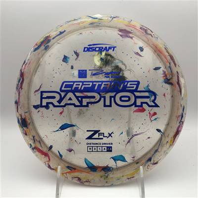 Discraft Z Flx Jawbreaker Captain's Raptor 173.4g - 2023 Paul Ulibarri's Captain's Raptor