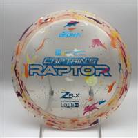 Discraft Z Flx Jawbreaker Captain's Raptor 173.0g - 2023 Paul Ulibarri's Captain's Raptor