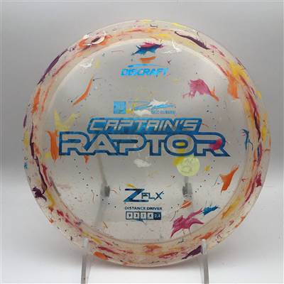 Discraft Z Flx Jawbreaker Captain's Raptor 173.0g - 2023 Paul Ulibarri's Captain's Raptor