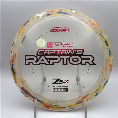 Discraft Z Flx Jawbreaker Captain's Raptor 172.8g - 2023 Paul Ulibarri's Captain's Raptor