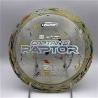 Discraft Z Flx Jawbreaker Captain's Raptor 174.0g - 2023 Paul Ulibarri's Captain's Raptor