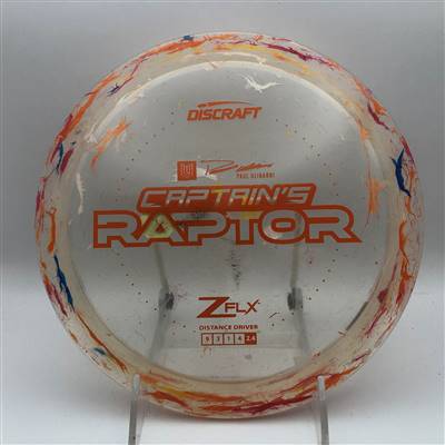 Discraft Z Flx Jawbreaker Captain's Raptor 175.4g - 2023 Paul Ulibarri's Captain's Raptor