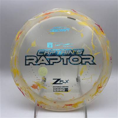 Discraft Z Flx Jawbreaker Captain's Raptor 175.7g - 2023 Paul Ulibarri's Captain's Raptor