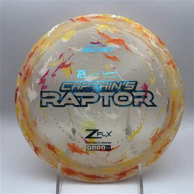 Discraft Z Flx Jawbreaker Captain's Raptor 171.7g - 2023 Paul Ulibarri's Captain's Raptor